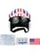 Adult's Adjustable Deluxe White Jet Fighter Pilot Helmet Costume Accessory
